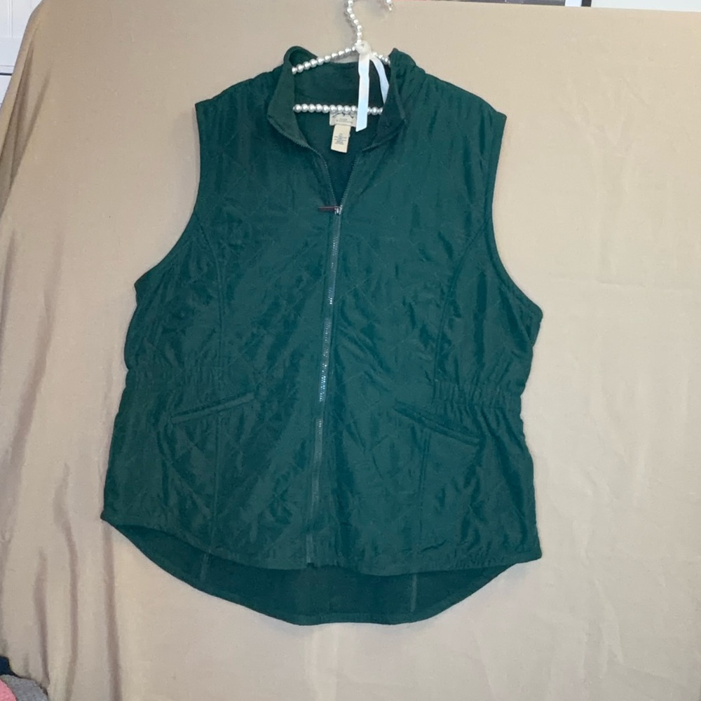 Forest Green Women's Sleeveless Vest